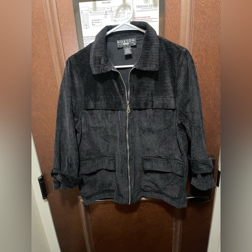 Vintage Y2K Women’s Corduroy Zip Blazer